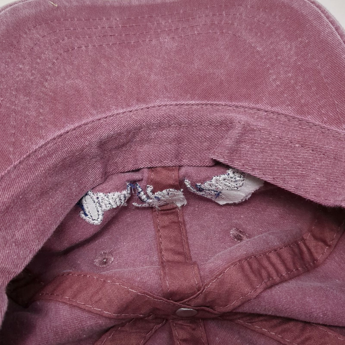 Port & Company Pink Baseball Cap One Size Down The Hatch Rope Slideback Hat