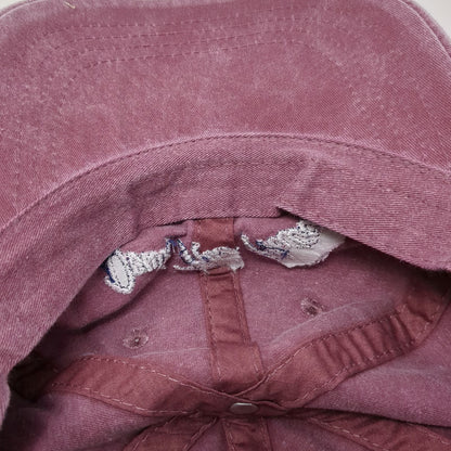 Port & Company Pink Baseball Cap One Size Down The Hatch Rope Slideback Hat