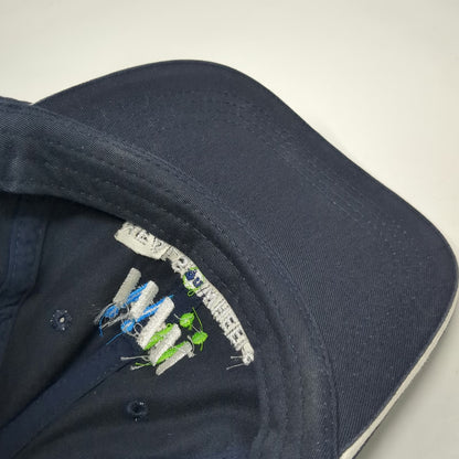Port Authority Baseball Cap Blue One Size Meals on Wheels Metro Boise Hat
