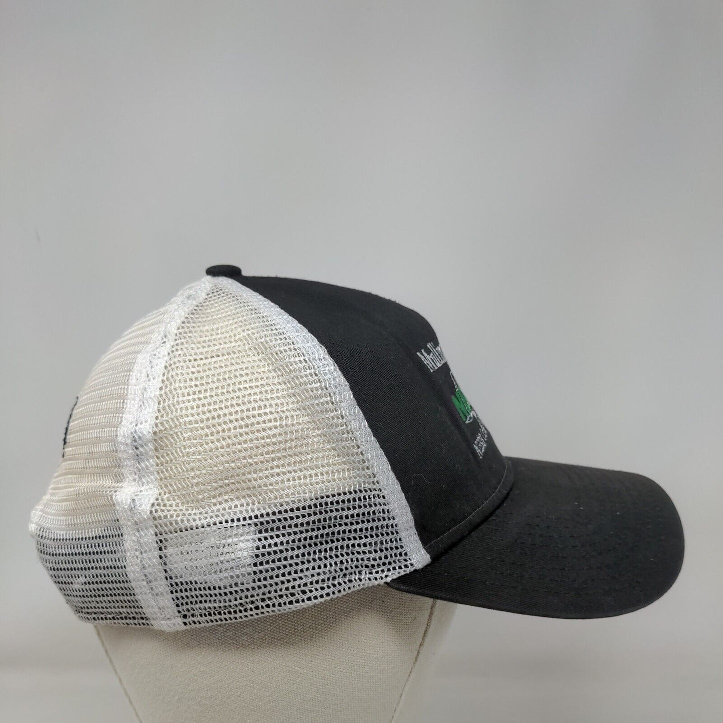 NEBB Certification #3462 Snapback Mesh Back Trucker Hat Black OSFM New Era