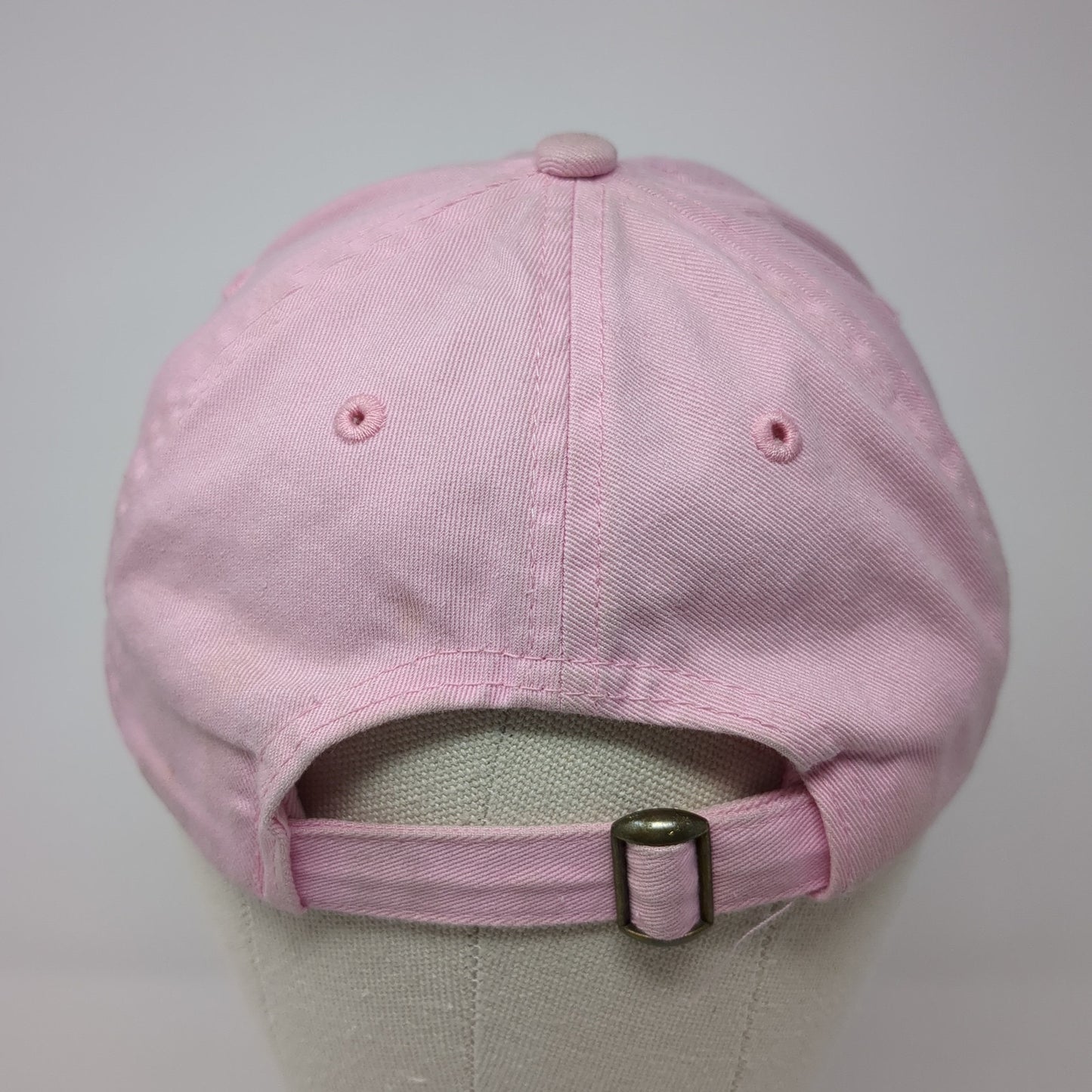 Marco Island Florida Slideback Hat Pink Medium Adjustable Embroidered