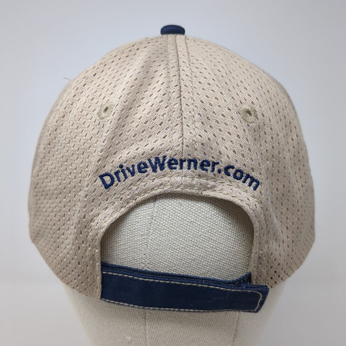 Werner Strapback Hat Multicolor One Size Adjustable Colorblock Mesh