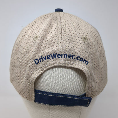 Werner Strapback Hat Multicolor One Size Adjustable Colorblock Mesh