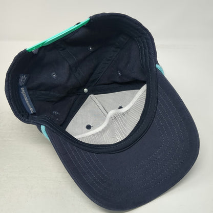 Big Accessories 5 Panel Blue One Size Hat Waterloo Sparkling Water Rope Snapback