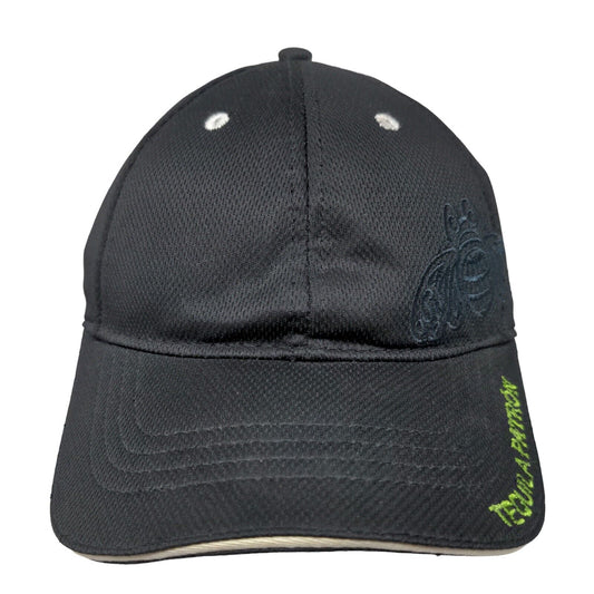 Tequila Patron Simply Perfect Slideback Hat Black OSFM Adjustable Embroidered