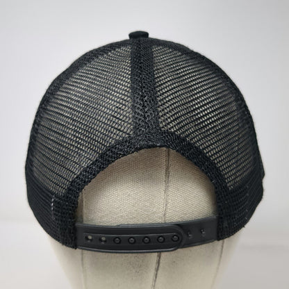 HitWear Trucker Hat Black One Size Mesh Back Snapback DCLI Graphic Logo Cap