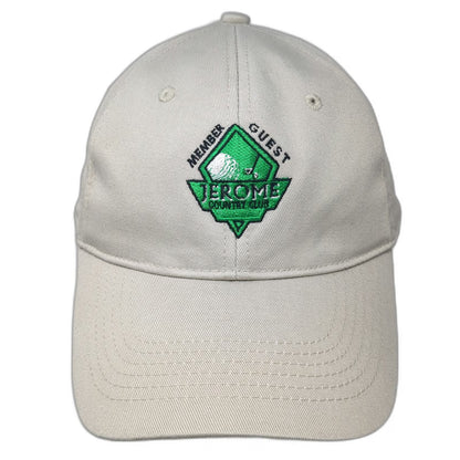Page & Tuttle Baseball Cap Beige One Size Jerome Country Club Golf Cheese Co Hat