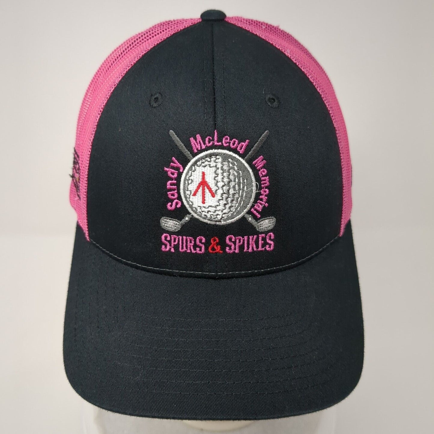 Sandy McLeod Memorial Trucker Hat Multi M/L Mesh Back Spurs & Spikes