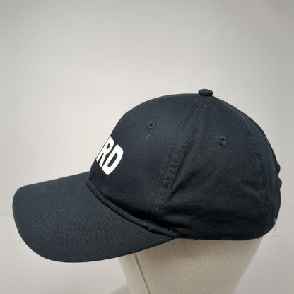 PCRD Strapback Hat Black One Size Adjustable 6 Panel Port & Company Cotton