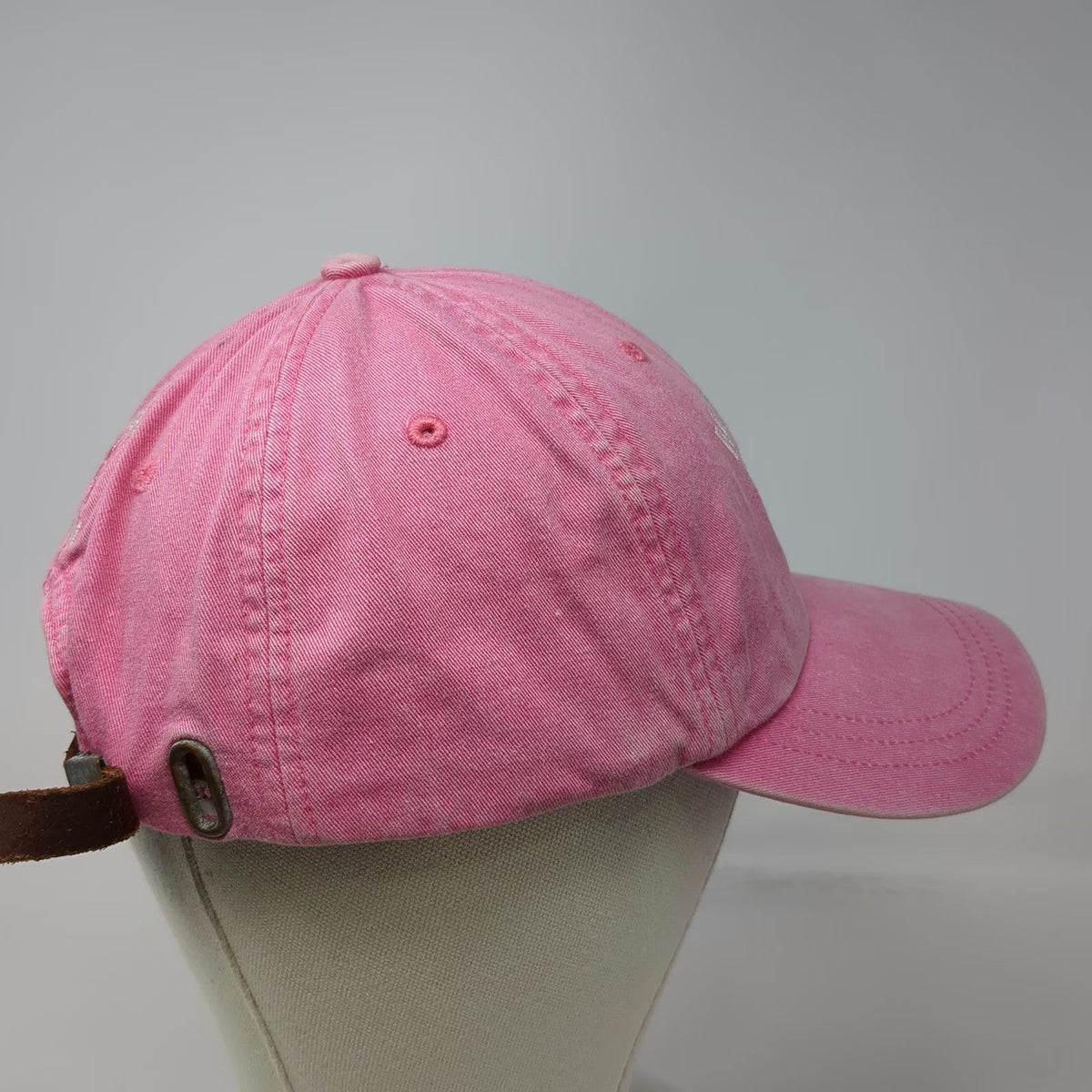 Adams Baseball Cap Pink One Size Mad Lax Lacrosse Breast Cancer Courage Hat