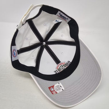 Ohio State Buckeyes NCAA Fan Favorite White One Size Baseball Cap Strapback
