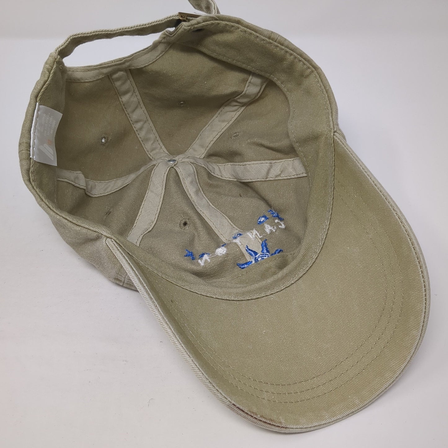 Red Rock Canyon Slideback Baseball Cap Brown One Size Adjustable Embroidered