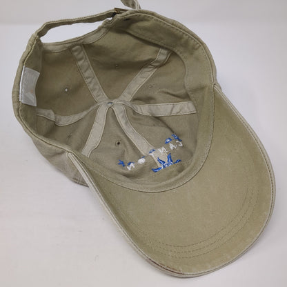 Red Rock Canyon Slideback Baseball Cap Brown One Size Adjustable Embroidered