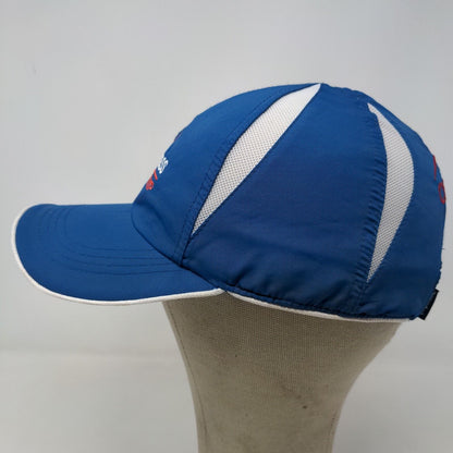 PGA Mens Encompass Championship Tour Strapback Hat Blue Size OS Embroidered Logo