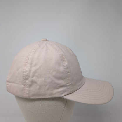 Unbranded Slideback Hat Pink One Size Adjustable Embroidered Logo
