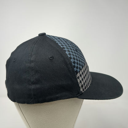 Zephyr New Jersey Devils NHL Baseball Cap Black Gray Blue XL Houndstooth Pattern