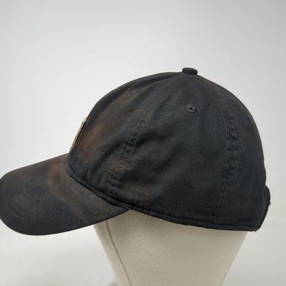 Carhartt Baseball Cap Black One Size Canvas Logo Patch Workwear Strapback Hat