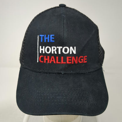 Hit Wear Baseball Cap Black One Size Strapback The Horton Challenge Mesh Hat