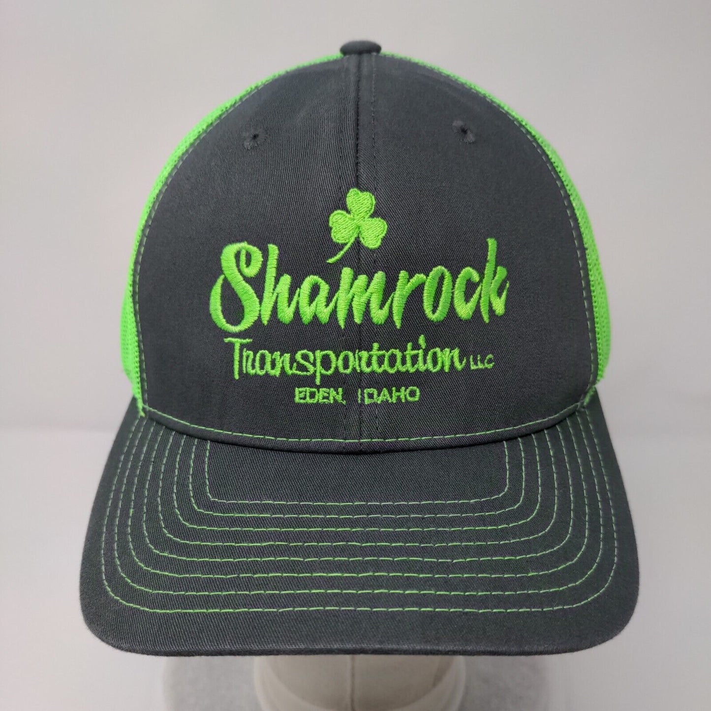 Shamrock Transportation Snapback Trucker Hat Multi One Size Mesh Back