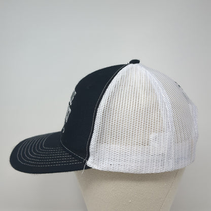 Uncle Nearest Premium Whiskey Trucker Hat Black One Size Adjustable Mesh Back