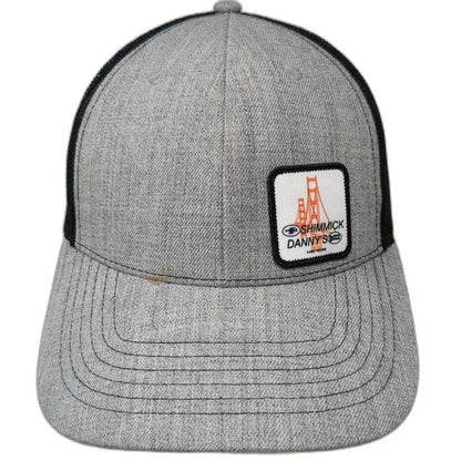 Cap America Gray Trucker Hat One Size Snapback Mesh Shimmick Danny SCCI Patch