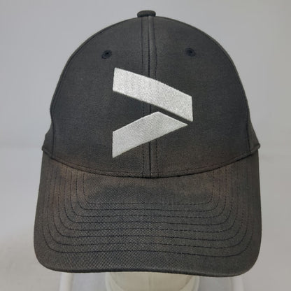 Veer Baseball Cap Black M Stretch Fit Embroidered Logo Curved Brim Comfort Hat