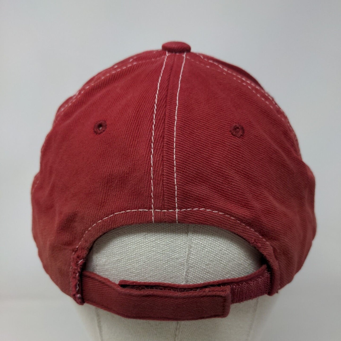 Florida State Seminoles 'Noles Strapback Hat Red Embroidered Logo NCAA