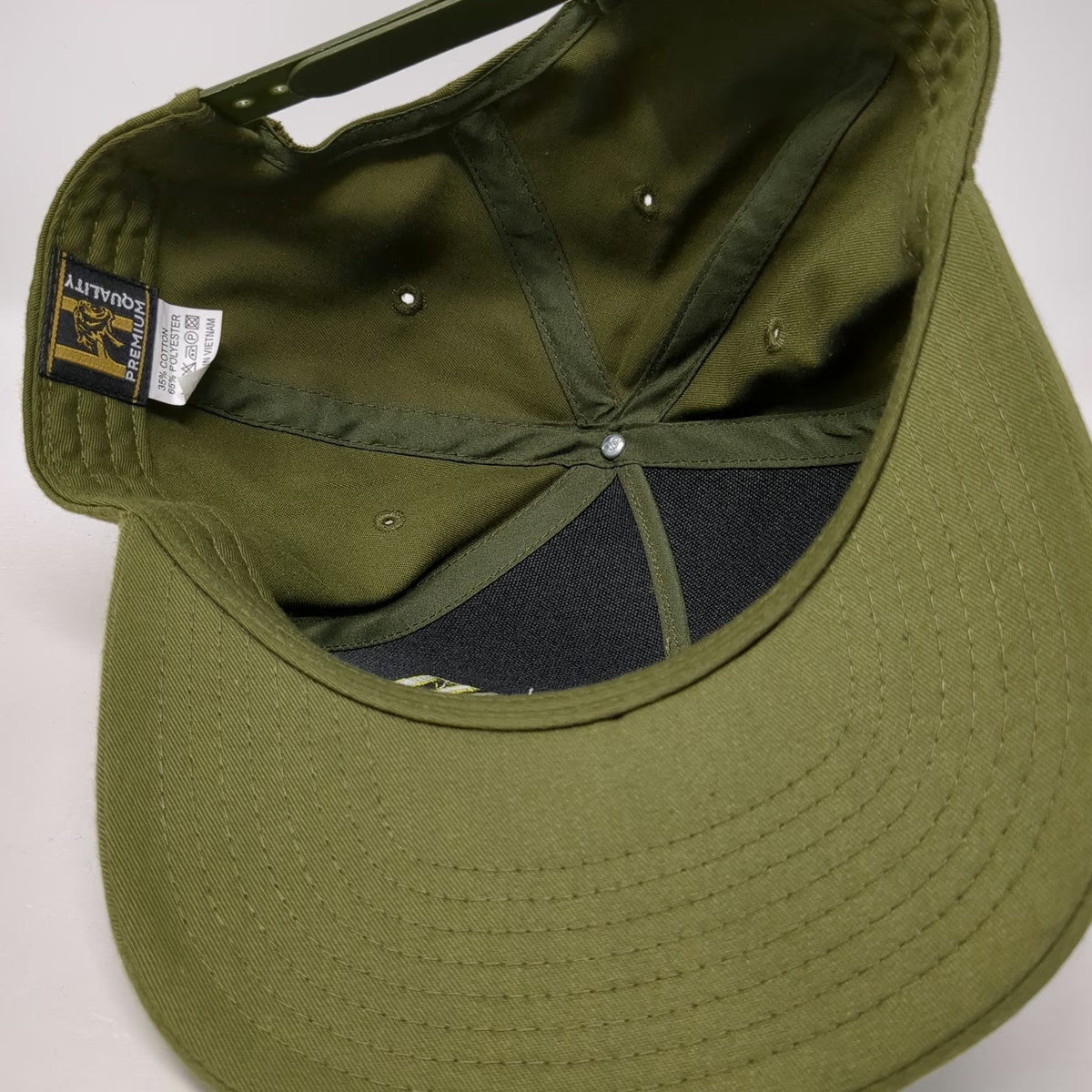 5 Panel Green One Size Gearhead Society Snapback Logo Car Culture Embroidery Hat