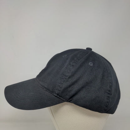 Otto Slideback Hat Black OSFM Adjustable Associated Students 6 Panel