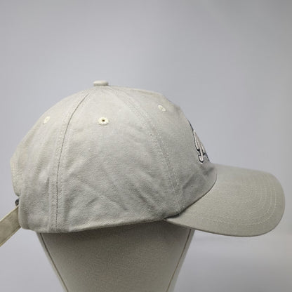 NFL New England Patriots Cap Beige One Size Slideback Embroidered Shield Logo