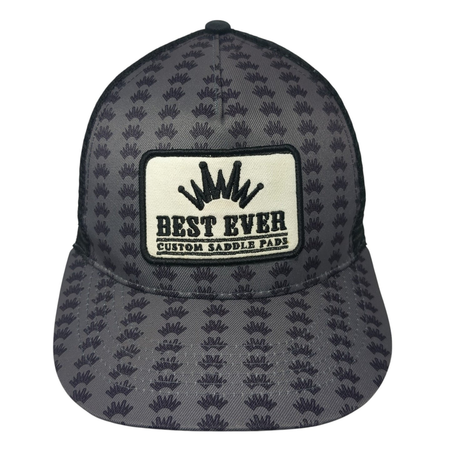 Best Ever Custom Saddle Pads Trucker Hat Multicolor OS Mesh Back Classic TL Caps