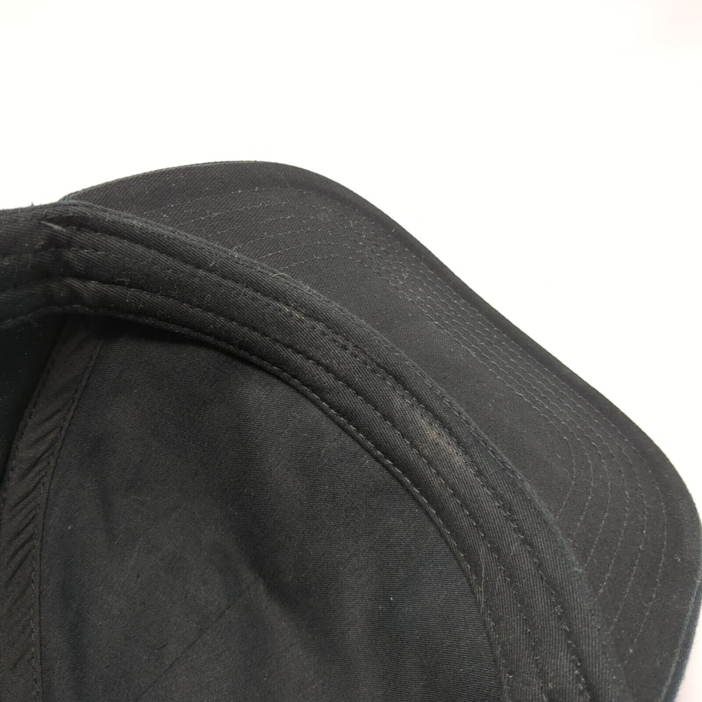 Gryffin Snapback Hat Black One Size Adjustable Embroidered Vented Holes