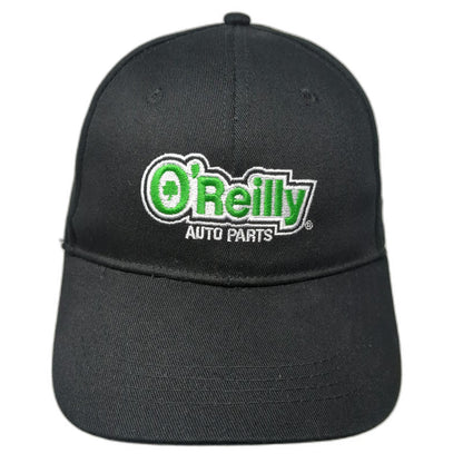 Snapback Black One Size O'Reilly Auto Parts Castrol Logo Embroidered Racing Hat