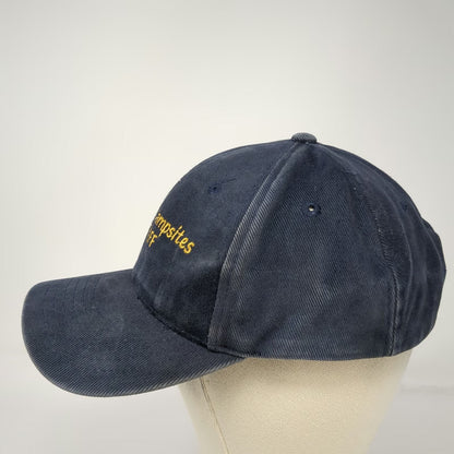 Fahrenheit Baseball Cap Blue OSFM Seashore Campsites Staff Hat Slideback Cotton