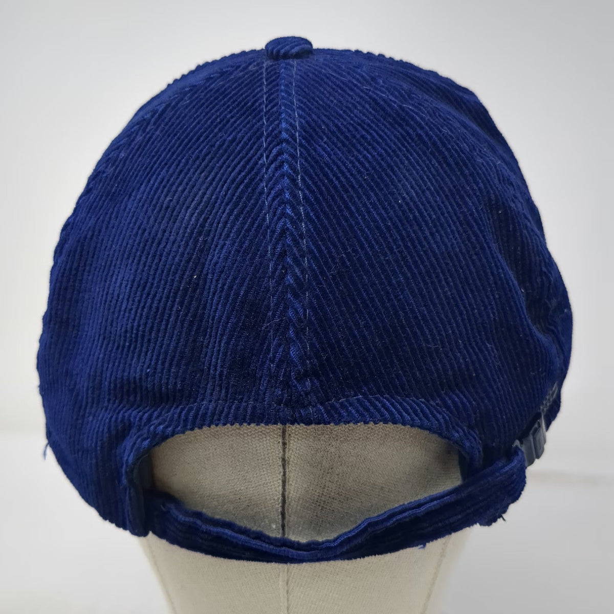 Miller's Blue Ribbon Beef Hat Trucker Blue OSFM Corduroy Rope Brim Adjustable