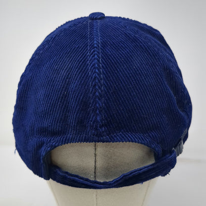 Miller's Blue Ribbon Beef Hat Trucker Blue OSFM Corduroy Rope Brim Adjustable