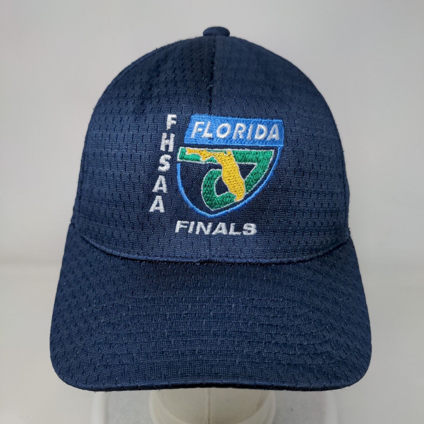 Florida FHSAA Finals Fitted Hat Blue One Size Mesh Flexfit Yupoong
