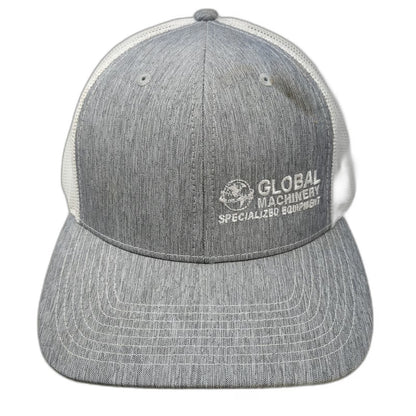 Outdoor Cap Trucker Hat Gray One Size Global Machinery Specialized Equipment