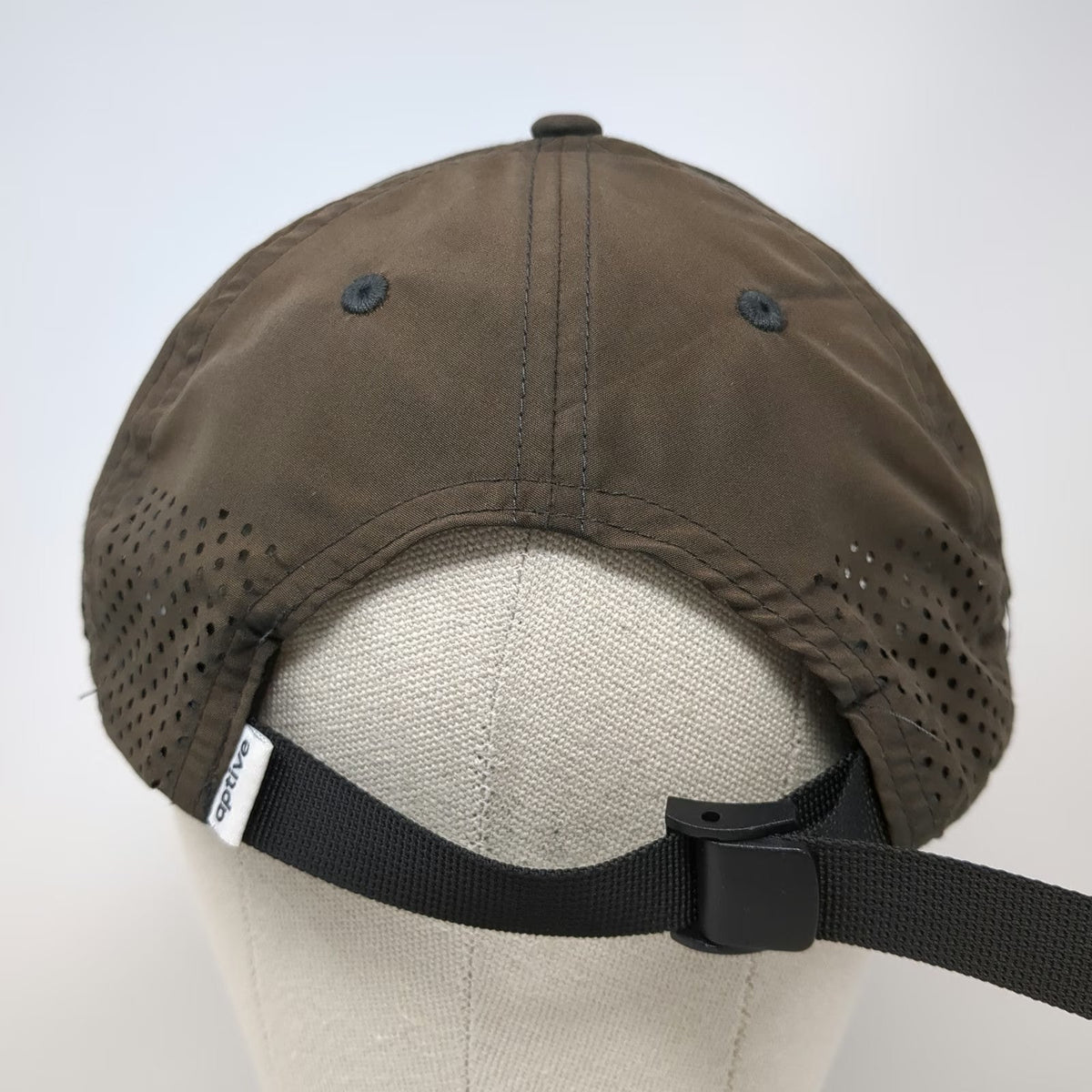Aptive Baseball Cap Black One Size Performance Perforated Strapback Hat Sales