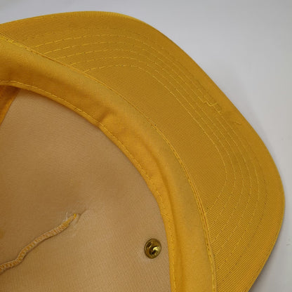 G.T. Lanning Yellow Trucker Hat California Small Brewers Festival 1993 One Size