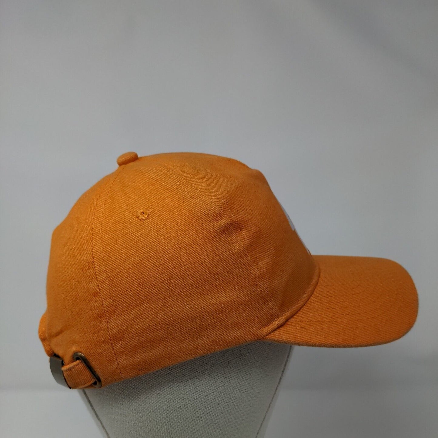Lieferando Slideback Hat Orange OSFA Solid Adjustable Embroidered