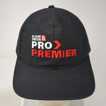Floor & Decor Pro Premier Mapei Baseball Cap Black One Size Strapback Logo Hat