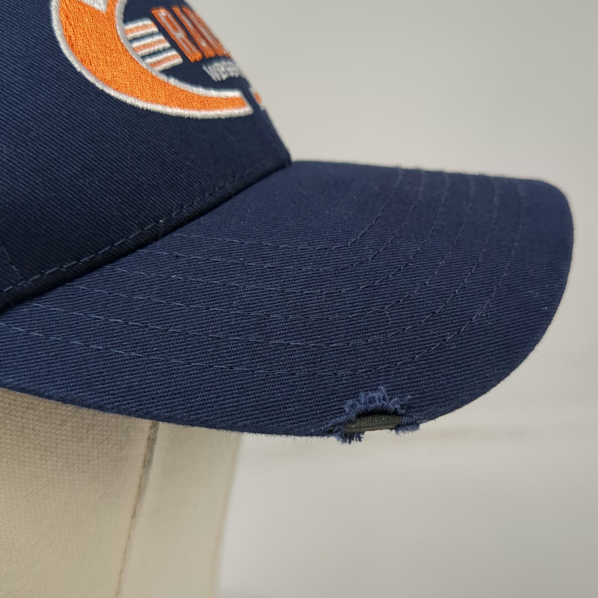 OTTO Baseball Cap Blue One Size Strapback Lazy Bear Ranch Weiser Idaho Logo Hat