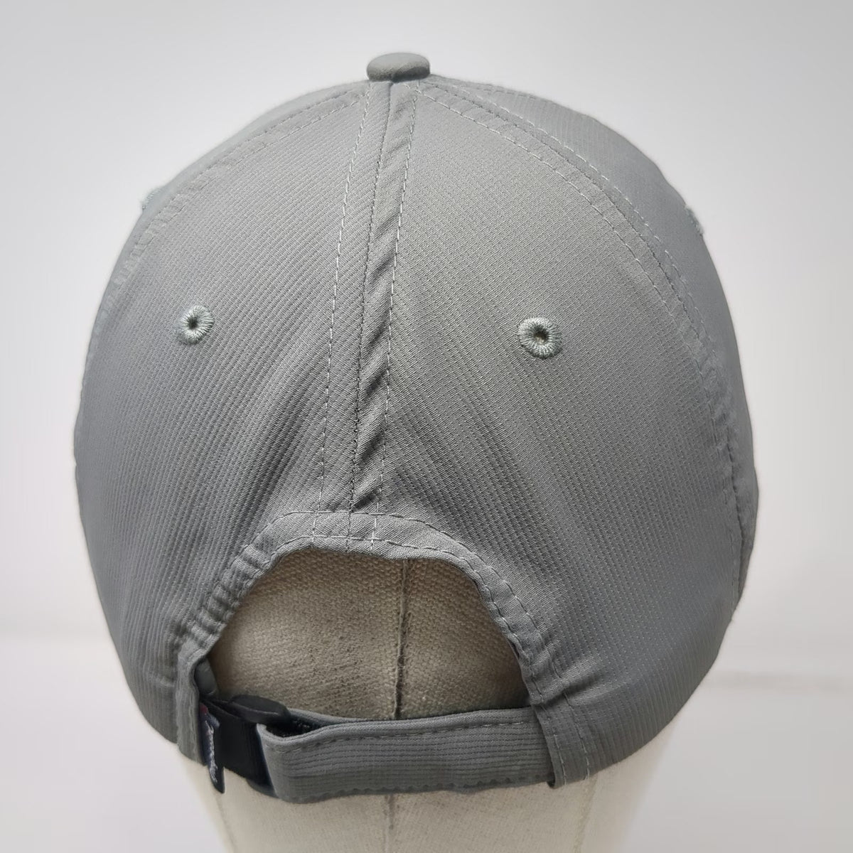 Imperial The First Tee Golf Hat Baseball Cap Gray One Size Slideback Performance