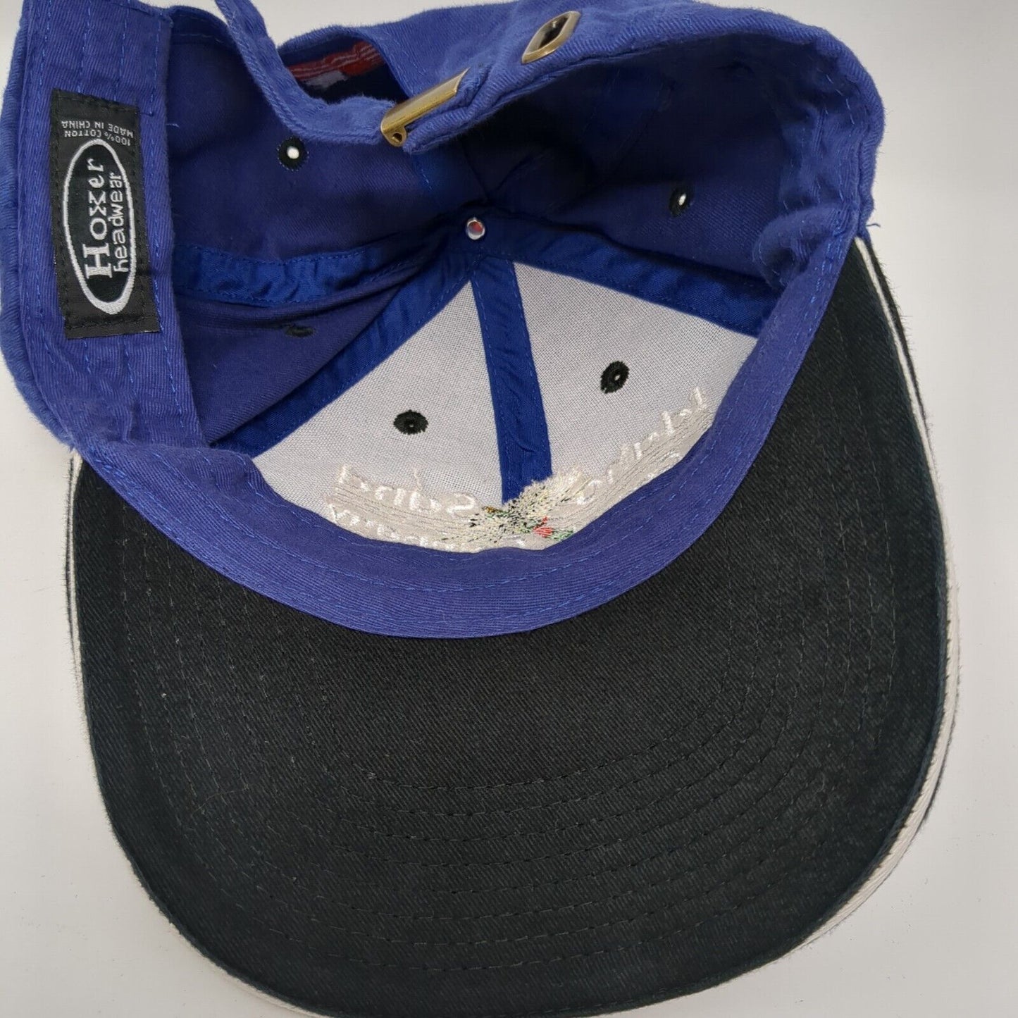 Idaho Sand & Gravel Co Slideback Hat Blue One Size Colorblock 6 Panel