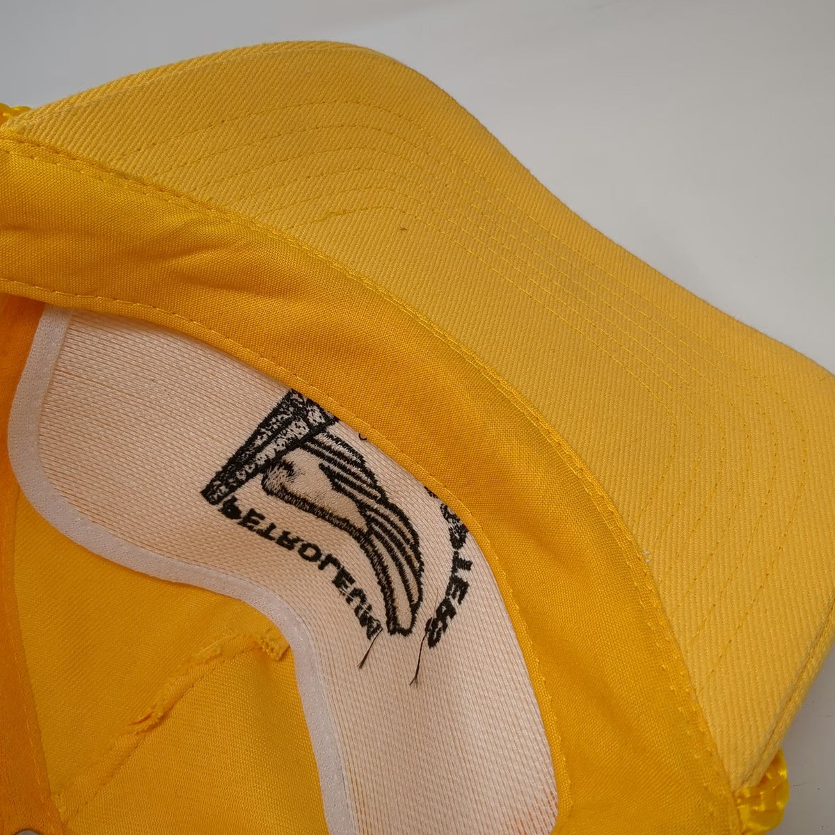 KC 5 Panel Yellow One Size Petroleum Helicopters Aviation Rope Brim Snapback Hat