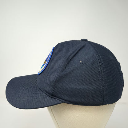 Eagle Crest Snapback Blue Hat One Size NCTAMS PAC Honolulu HI Pacific USA Made
