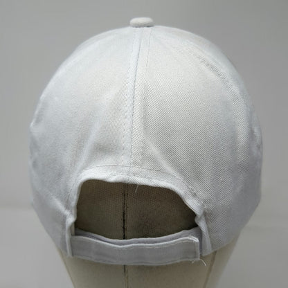Premium Travel Club 5 Panel White One Size Graphic Strapback Vacation Theme Hat