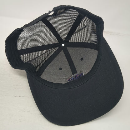 You Know. Trucker Hat Black One Size Moose's Tooth Anchorage Alaska Mesh Snap