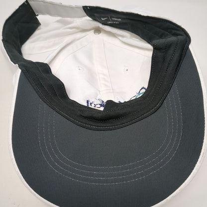 Nike Baseball Cap White One Size Strapback Dri-FIT Medical HouseCalls Logo Hat